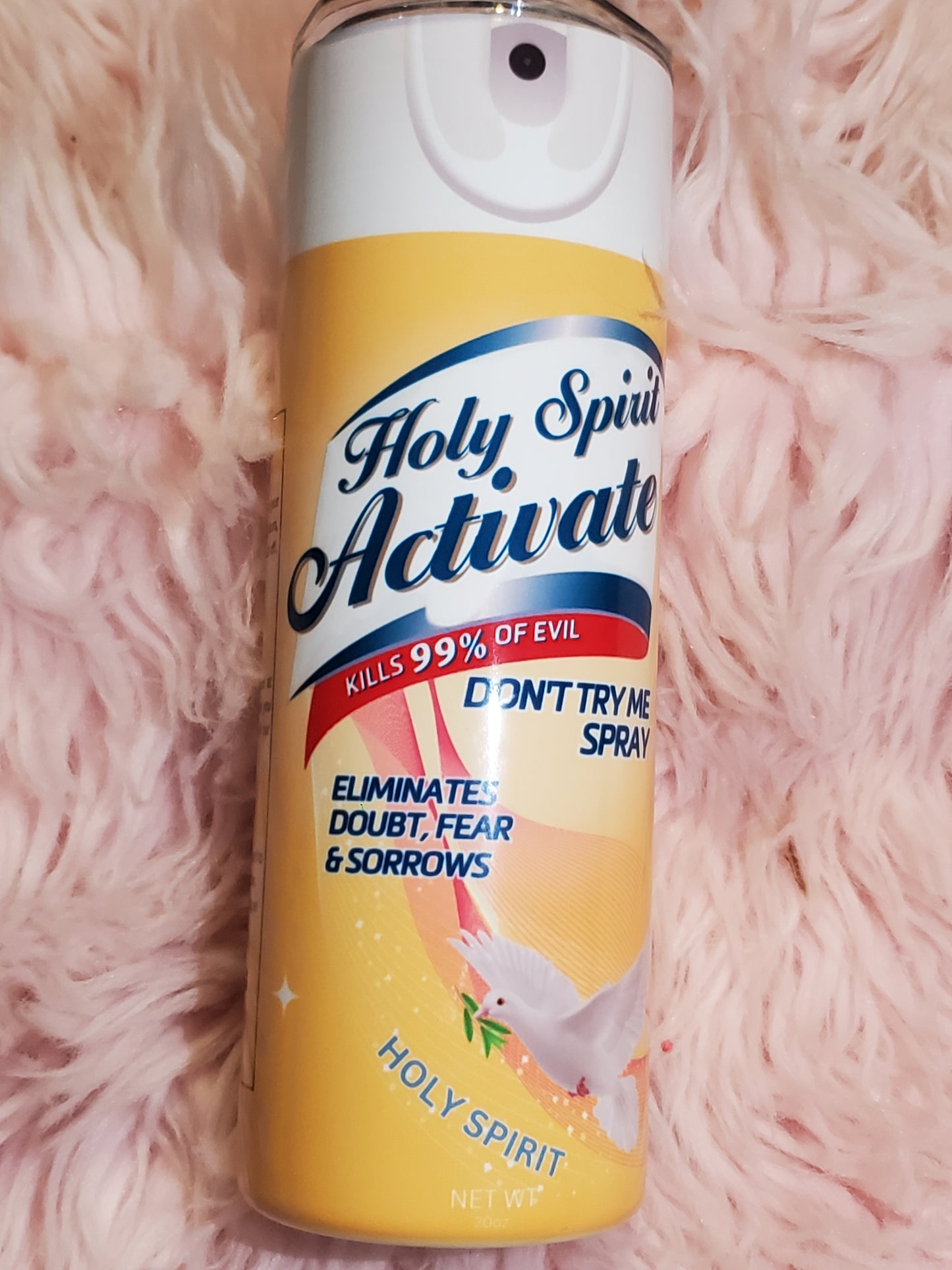 Holy Spirit activate tumbler